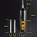 Miniatyrbild 2 av 10: Elektrisk skruvmejselsats Power set 04 04 04