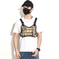 Miniatyrbillede 7 af 10: Sportsvest Taske Molle Brysttaske KHAKI KHAKI Khaki