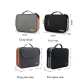 Miniatyrbilde 3 av 10: Laderpose Digital Gadget Oppbevaring Bæreveske SVART 25*18*7CM black 25*18*7cm-25*18*7cm