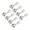 Miniatyrbild 1 av 6: 8st 3-i-1 möbelanslutningssats Cam Fitting Dowel Screws 8PCS