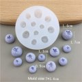 Miniatyrbillede 1 af 10: Lys Silikoneform Bageform BLÅBÆRFORM BLANDET BLÅBÆR Blueberry Mold Mixed