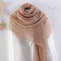 Pikkukuva 1 / 10: Shawl Wrap Headscarf Muslim Hijab Huivit VAALEENRUSKEA Light Brown