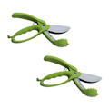 Miniatyrbillede 6 af 9: 2 Stk Salatsaks Salathakker SORT Black