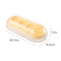 Miniatyrbillede 1 af 10: Ice Cube Form Popsicle Form GUL POPSICLE MODE POPSICLE Form yellow Popsicle Mold-Popsicle Mold