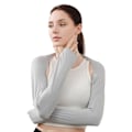 Pikkukuva 1 / 10: Raglan Sleeve Ice Arm Sleeves VAALEANHARMAA Light Grey