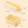 Miniatyrbillede 2 af 10: Ice Cube Form Popsicle Form GUL ISTERNING MODE ISTERNINGSFORM yellow Ice Cube Mold-Ice Cube Mold