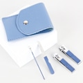 Miniatyrbild 6 av 8: 4st/ Set Manikyr Set Nagelklippare Verktyg BLÅ AA Blue A-A