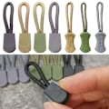 Miniatyrbild 10 av 10: 10 st Dragdragkedja ände ARMY GREEN STYLE 2 STYLE 2 Army Green Style 2-Style 2