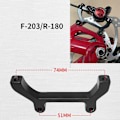 Miniatyrbillede 3 af 10: Skivebremsemonteringsadapter PM/IS Converter F180 F180 F180