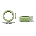 Miniatyrbilde 2 av 10: 8 STK/sett Reise Bagasje Caster Sko Koffert Hjul Beskyttelse Purple 8Pcs-8Pcs