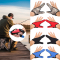 Pikkukuva 7 / 10: Kalastushanskat 2 Fingers Protector PUNAINEN VASEN VASEN Red Left-Left