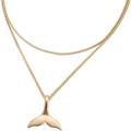 Miniatyrbillede 5 af 6: Whale Tail Shape Charms Whale Fish Tail Vedhæng Hale Shape