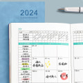 Miniatyrbilde 9 av 10: Notebook Timeplan RØD Red