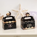 Miniatyrbillede 9 af 10: 12 stk. Chokolade Candy Cookies Box Gaveemballage poser D D D
