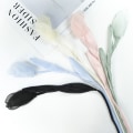 Miniatyrbillede 4 af 8: 5 Stk Stof Stof Blomst Tulipan Tøj Patch SORT black