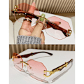 Miniatyrbillede 6 af 10: Solbriller uden indfatning Leopardhoved Solbriller TRANSPARENT Transparent