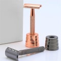 Pikkukuva 5 / 10: Double Edge Safety Razor Naisten Parranajokone ROSE GOLD SET1 SET1 rose gold set1-set1