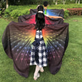 Miniatyrbilde 4 av 10: Butterfly Cape Butterfly Wings sjal 04 04 04