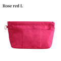 Miniatyrbillede 1 af 10: 1 stk Indsæt kosmetiktaske Linnerpose ROSE RED L ROSE RED L Rose Red L