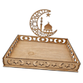 Miniatyrbillede 1 af 8: Eid Mubarak Måne- og Stjernebakke Ramadan Kareem Madholder 5 5