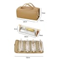 Pikkukuva 2 / 10: Matkapesulaukku Riippuva Organizer BEIGE Beige