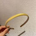 Hårbånd Hårbøyle GUL Yellow