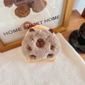 Miniatyrbilde 10 av 10: Cartoon Capybara Purse Plysj Animal Doll nøkkelring 3 3 3