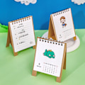Miniatyrbillede 8 af 9: Kalender Skrivebordskalender C C C