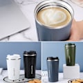 Miniatyrbild 8 av 10: Kaffemugg Isolerad kopp ROSA 510ML Pink 510ML