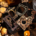 Pikkukuva 5 / 10: 10 kpl / set Decor Paper Scrapbooking 6 6 6