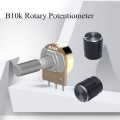 Miniatyrbilde 6 av 6: Potensiometer B10K 10K Ohm 13mm