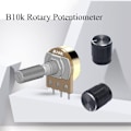 Pikkukuva 6 / 6: Potentiometri B10K 10K Ohm 13mm