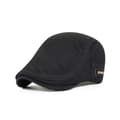 Baskerhatt Platt Keps SVART black