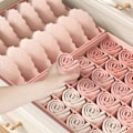 Miniatyrbillede 8 af 8: 3 stk/Sæt Opbevaringsboks Skab Organizer SORT black