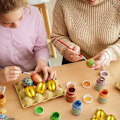 Miniatyrbild 3 av 7: Påskägg Äggfyllbart äggskal 12ST 12ST 12pcs