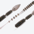 Miniatyrbild 5 av 8: 20ST Fiske Mjuka Lures Fiske Jig Lure VIT white