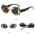 Miniatyrbillede 6 af 10: Ovale solbriller Cloud Solbriller LEOPARD LEOPARD Leopard