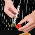 Miniatyrbillede 9 af 10: Strawberry Huller Tomat Stængel Corer Tool A A A