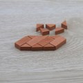 Miniatyrbilde 5 av 10: 5/10/50/70 stk Sandbord Murstein Simulering Murstein 2 2 2