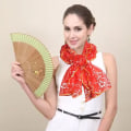 Miniatyrbilde 3 av 10: Dame Skjerf for kvinner Sjal Head Wraps GUL Yellow
