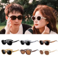 Miniatyrbillede 4 af 10: Foldbare solbriller Dame solbriller BRUN-SORT BRUN-SORT Brown-Black