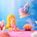Miniatyrbild 8 av 10: Sjöjungfrufigurer Tecknad prinsessstaty 3 3 3