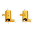 Miniatyrbillede 1 af 5: 2 Stk Aluminium Case Resistor 10W 10 Ohm 10W10RJ
