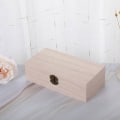 Miniatyrbillede 3 af 10: Rektangulær Trææske Gaveemballageæsker C C C