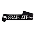 Pikkukuva 1 / 9: VALMISTUIN Sash Graduate Olkahihna MUSTA VALMISTUUN black GRADUATED-GRADUATED