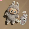 Miniatyrbilde 1 av 9: 1 stk POP MART LABUBU The Monsters Spennende Macaron Plysjdukker Figur Leker Blindbokser 6