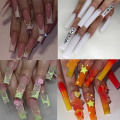 Miniatyrbillede 3 af 10: Ballerina False Nails Fake Nails 3 3 3