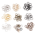 Miniatyrbillede 10 af 10: Åbne Jump Rings Split Rings Connectors 6MM4 4 6mm4