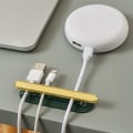 Pikkukuva 5 / 10: 4 kpl USB kaapelin organizer pöytäkoneen kaapelin kiinnitin STYLE 2 STYLE 2 Style 2