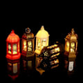 Pikkukuva 10 / 10: LED Lantern Light Lyhty Ornamentti PUNAINEN Red